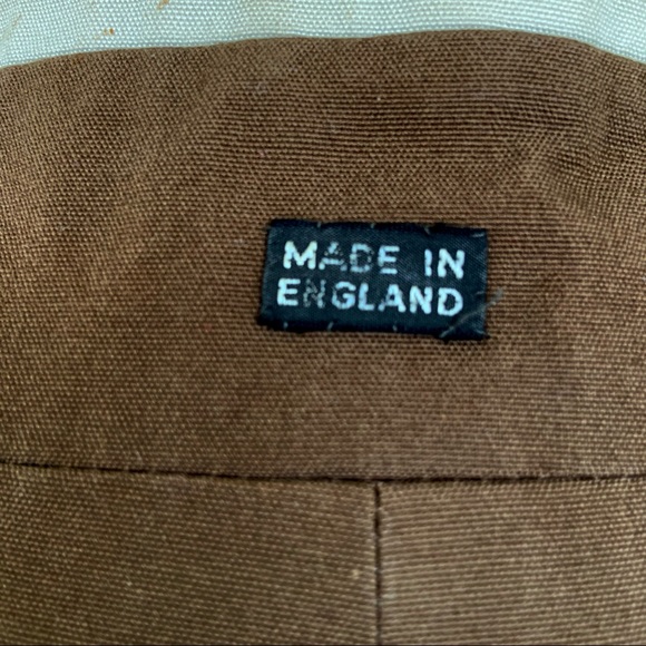 VTG 2in1 Reversible Belted Trench Coat-AQUA 5. Made in England. - Picture 9 of 13